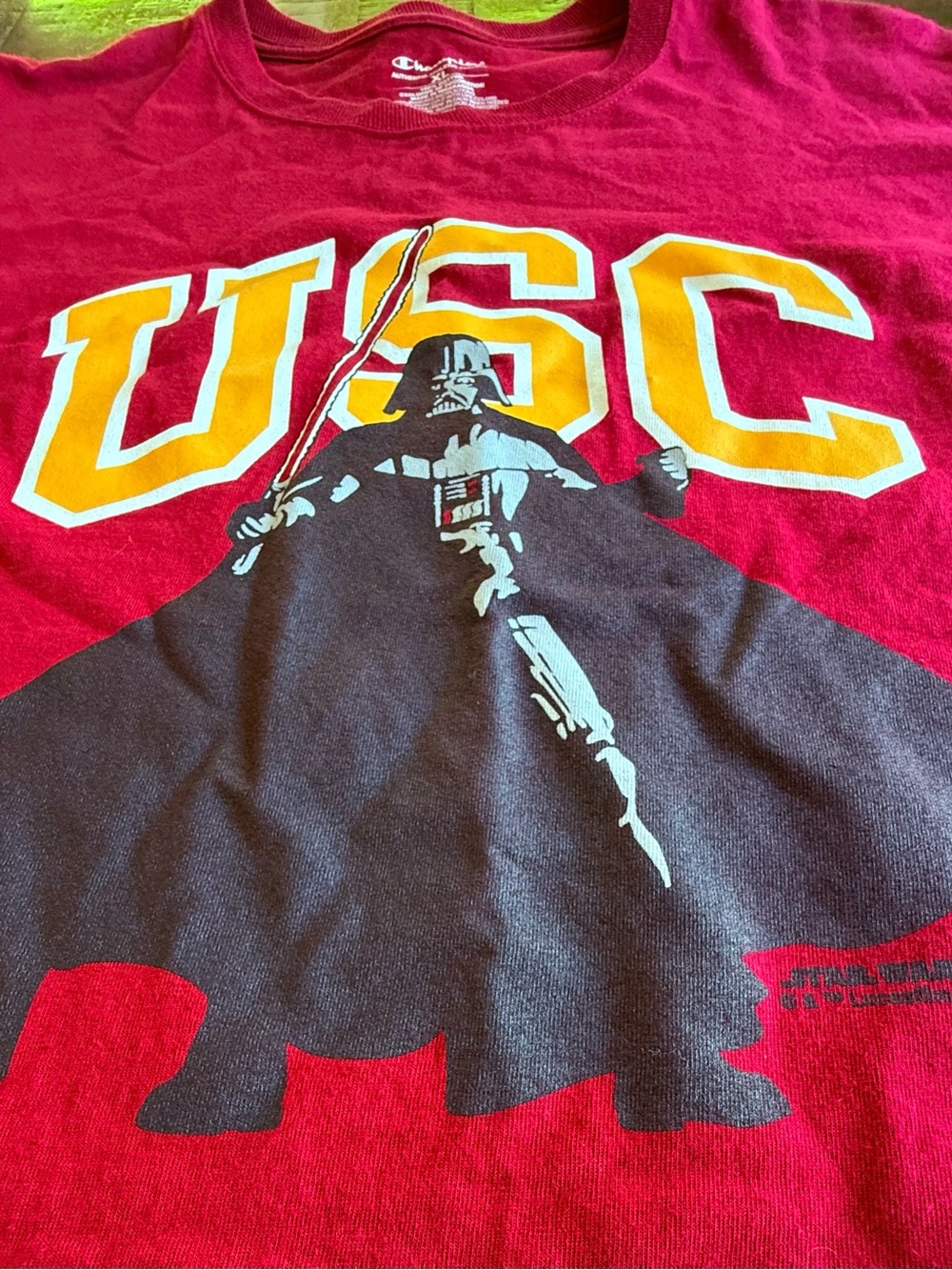 Champion USC Trojan Darth Vader T-Shirt Men’s XL